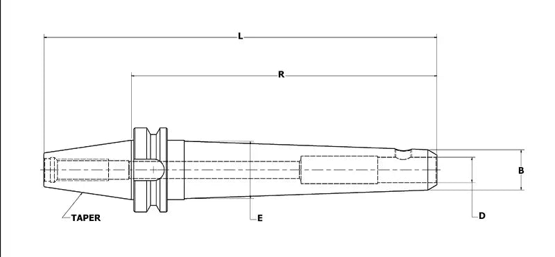 BT-45 End Mill Extension extra image