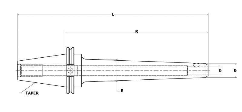 CAT-50 End Mill Extension extra image