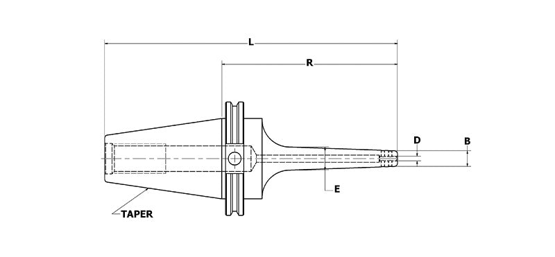 CAT-50 Metric DIN Shank Tap Driver extra image