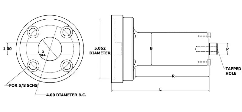 Flange Mount Face Mill Extensions extra image