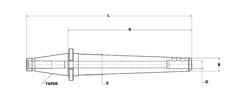 NMTB-50 End Mill Extension extra image